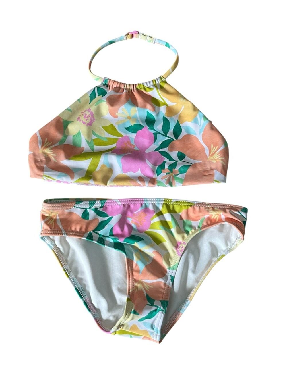Billabong Girls Sweet Aloha Bikini Set Size 7
